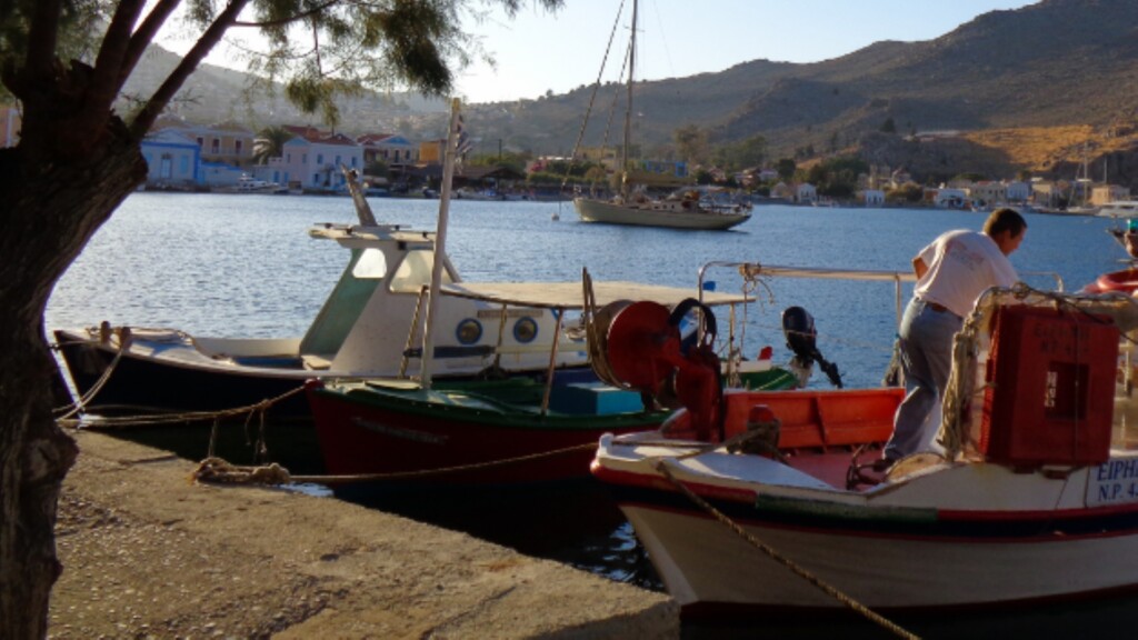 fishing port boat