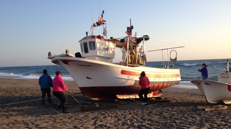 foodnetcted mediterranean project fishing boat beach